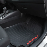 Universal fit Rubber Car Floor Mats – Waterproof, Heavy-Duty & Anti-Slip